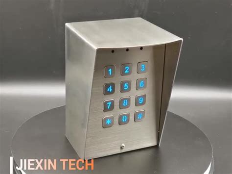 metal keypad enclosure|outdoor lock cover.